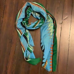 Multi-color Tribal Print Scarf